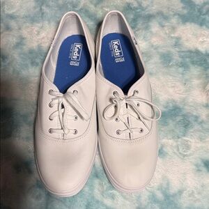 NWOT Keds Champion Originals Leather Lace-Up size 13 wide